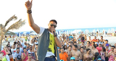 محمد نور يقدم أجمل أغانيه فى حفل الصيف بـالساحل الشمالى