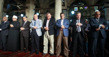 7 وزراء والمفتى ومحافظ القاهرة يؤدون صلاة الغائب على أرواح شهداء الجيش