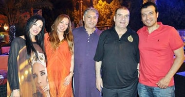 بالصور.. "سحور" محيى إسماعيل وإيهاب توفيق وشريف عبد المنعم على الصحراوى