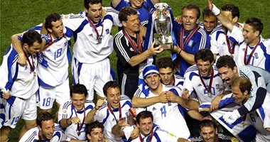 فلاش باك..اليونان تصنع التاريخ وتتوج بطلًا لـ"يورو 2004"