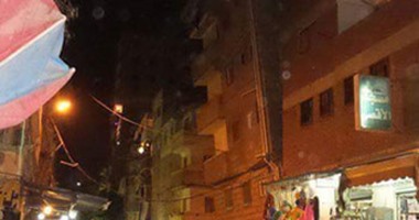 "واتس آب اليوم السابع": عمارة مائلة تنذر بوقوع كارثة بالإسكندرية
