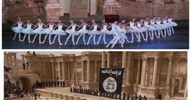 المسرح الرومانى بسوريا يتحول من منبر للفن لساحة جرائم تنظيم "داعش"