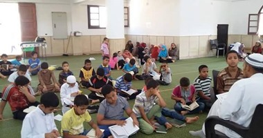 زيادة الإقبال على مدرسة المسجد الجامع بالإسكندرية فى الأسبوع الخامس