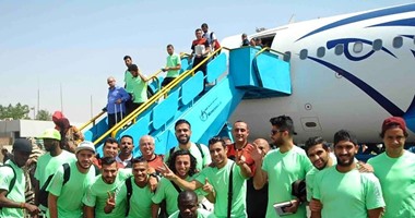 سموحة بعد الوصول للسودان: متفائلون بالفوز على الهلال