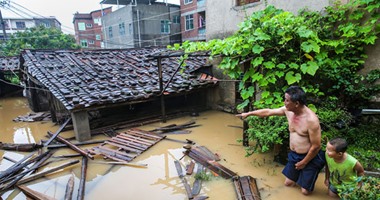  مصرع 7 أشخاص وفقدان طفل بسبب الفيضانات فى مقاطعة شنشى الصينية