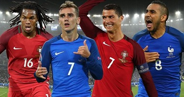 بث مباشر..نهائى يورو 2016 بين فرنسا والبرتغال