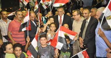 محافظة الجيزة تنظم احتفالات للمواطنين بذكرى ثورة 30 يونيه