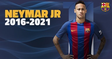 رسميًا.. برشلونة يُعلن تجديد عقد نيمار حتى 2021