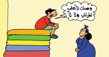 اضحك على ما تفرج.. حسام حسن وحوت مارينا فى كاريكاتير اليوم السابع