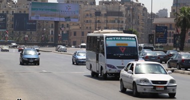 سيولة مرورية فى شوارع القاهرة والجيزة