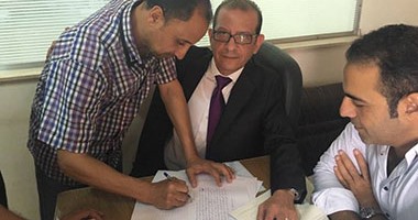 بالصور.. ننشر إقرار تنازل مصور مديرية أمن الإسماعيلية عن قضية حسام حسن 