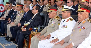 الرئاسة: السيسى أكد بحفل التخرج على انضمام جيل جديد لتأمين مصر بحراً وجواً