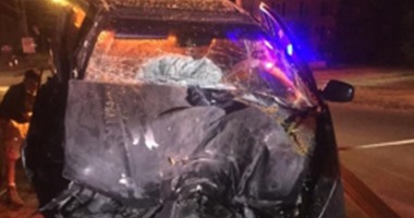 إصابة شخص فى حادث تصادم مقطورة وسيارة ملاكى بطريق إسكندرية الصحراوى