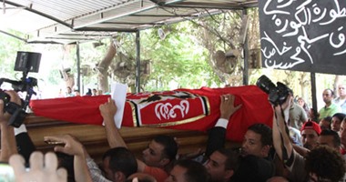 نجوم الرياضة يشاركون فى تشييع جنازة طارق سليم   من مسجد مصطفى محمود