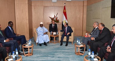 الرئيس السيسى: مصر تدعم الاتفاق الإطارى للسلام والمصالحة فى مالى