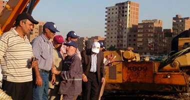 فيديو لشركة صرف صحى القاهرة يوضح كيفية إصلاح خط بيجام وعودة المياه
