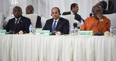 السيسي يلتقى رؤساء السودان والكونغو والصومال وتوجو فى رواندا