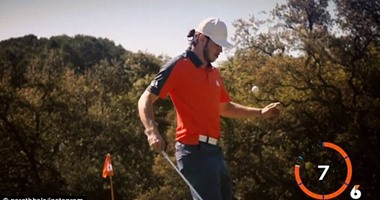 بالفيديو.. جاريث بيل يستعرض مهاراته بكرة الجولف