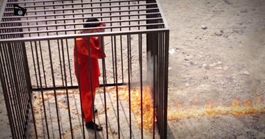 الذكرى السادسة.. حرق داعش لمعاذ الكساسبة .. الرسول نهى عن التعذيب بالنار 