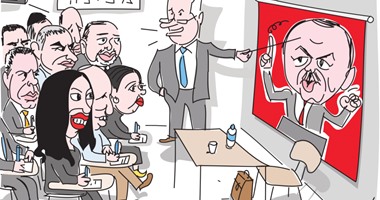 كاريكاتير إسرائيلى: على نتنياهو أن يتعلم التنكيل بمعارضيه من أردوغان
