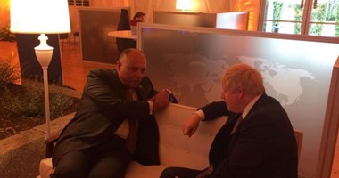 سامح شكرى يبحث مع وزيرى خارجية بريطانيا والنرويج جهود مكافحة الإرهاب