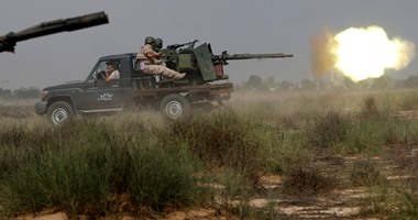 الجيش الليبى يعلن انتهاء الهدنة بمنطقة قنفودة غربى بنغازى