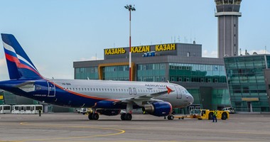 مطار "قازان" الدولى الروسى يخسر 12 مليون روبل بسبب إلغاء الرحلات لمصر