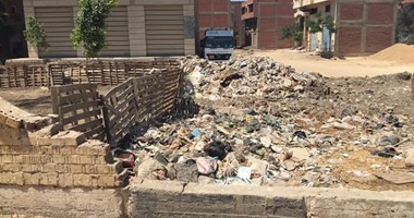 بالصور.. القمامة تحتل شوارع قرية بالدقهلية.. والسكان يطالبون تدخل المحافظة