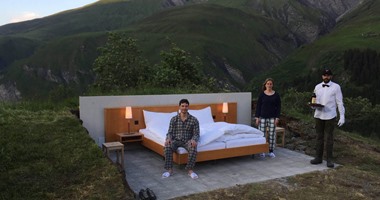 أول غرفة Open air فى فندق بسويسرا.. سعرها 230 يورو فى الليلة ومنك للسما