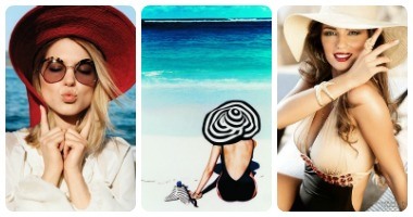 بالصور .. دليلك لاختيار القبعات والنظارات الشمسية المناسبة للوك "البحر"