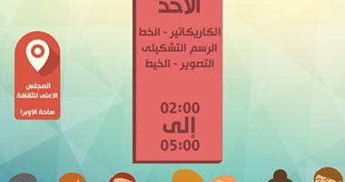 الأعلى للثقافة ووزارة الشباب والرياضة تدعو الشباب للانضمام للورش الفنية