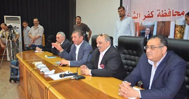 بالصور.. محافظ كفرالشيخ يفتتح المؤتمر الأول لتحصيل مستحقات الدولة