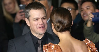 بالصور.. مات ديمون واليشيا فيكاندر يفتتحان عرض "Jason Bourne" بأستراليا