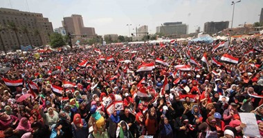 إعلان خارطة الطريق لحظة خلد فيها ميدان التحرير والميادين الرئيسية فرحة المصريين