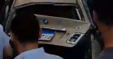 صحافة المواطن: بالفيديو.. سقوط سيارة من أعلى كوبرى 15 مايو بوسط البلد