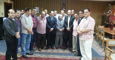 أسرة "الدلتا" تكرم رئيس القناة السابق محمد هلال بحضور أول رئيس للقناة