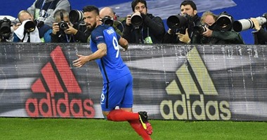 بالفيديو.. يورو 2016.. جيرو يسجل هدف فرنسا الأول فى أيسلندا