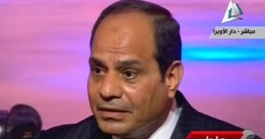بالفيديو.. السيسى:"مصر قالت لى لازم تبلغ الرسالة دى للمصريين..أنا أمانة فى رقبتكم"