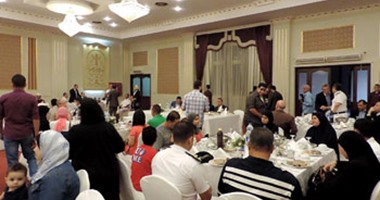 بالصور.. "أمن الإسكندرية" تنظم حفل إفطار جماعى لأسر شهداء الشرطة