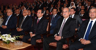 الرئيس السيسى يشهد احتفالات ذكرى"30 يونيو" بالأوبرا