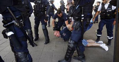 الداخلية الفرنسية: 1000 مسجون حصيلة شغب الجماهير فى بطولة يورو 2016