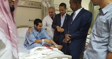 بالصور.. معايدات المرضى المصريين بالسعودية فى أول أيام عيد الفطر