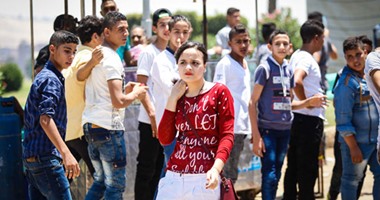 حملة شبابية بوسط البلد للتوعية ضد التحرش فى ثانى أيام عيد الفطر