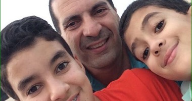 عمرو خالد وأحمد حسن يحتفلان مع أبنائهما بعيد الفطر المبارك