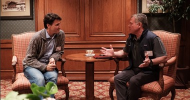 ملك الأردن يلتقى رئيس وزراء كندا على هامش الملتقى الاقتصادى