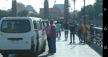 الشرطة تؤمن احتفالات المواطنين فى وسط البلد بثالث أيام عيد الفطر