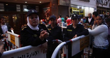 الشرطة النسائية تؤمن سينمات وسط البلد لمكافحة التحرش فى ثالث أيام العيد