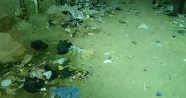 انتشار القمامة أمام المنازل فى شوارع "أبو كبير" بمحافظة الشرقية