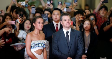 مات ديمون وأليسيا فيكاندير يروجان لـ"Jason Bourne" بكوريا الجنوبية