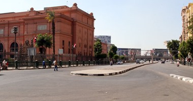 تغيير زجاج المتحف المصرى لحجب أشعة الشمس عن الآثار بتكلفة مليون جنيه